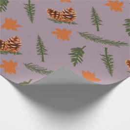 Papel De Presente Papel de empacotamento de folha de mapeamento sem