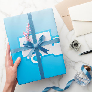 Papel De Presente Papel de empacotamento de ícone de caminhão