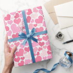 Papel De Presente Papel de empacotamento de padrões de coração cor-d<br><div class="desc">NewParkLane - Papel de enrolamento, com um padrão de diferentes tons e tamanhos de corações cor-de-rosa. Uma design divertida e doce para Dia de as mães, casamentos, Dia de os namorados - ou para qualquer outra ocasião romântica! Itens correspondentes disponíveis nesta coleção. Preferir este design num produto que não se...</div>