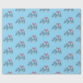 Papel De Presente Papel de empacotamento de sinais nas estrelas - Fu