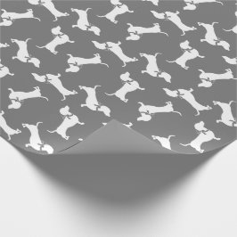 Papel De Presente Papel De Enrolação De Cachorro-Vidro