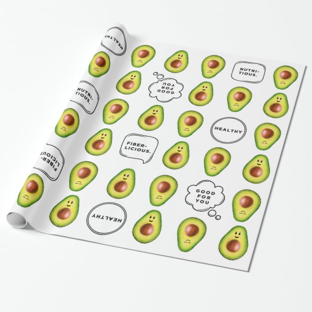Papel De Presente Papel de enrolamento Avocado a 30 pol. x 6 pés (Desenrolado)