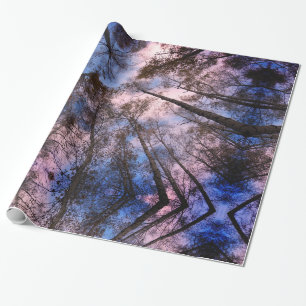 Papel De Presente Papel de enrolamento brilhante da natureza, 30 pol