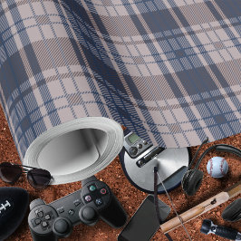 Papel De Presente Papel de enrolamento castanho-masculino de xadrez 