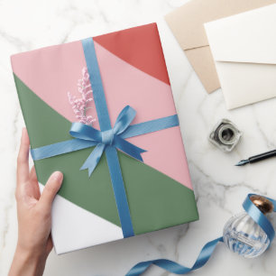 Papel De Presente Papel de enrolamento colorido dos 70s