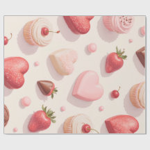 Papel de enrolamento com padrão de chocolate