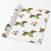 Papel De Enrolamento Cute Dachshund