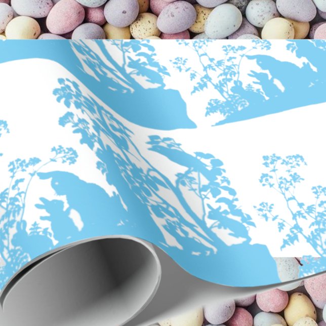 Papel De Presente Papel de enrolamento da família Bunny (Criador carregado)