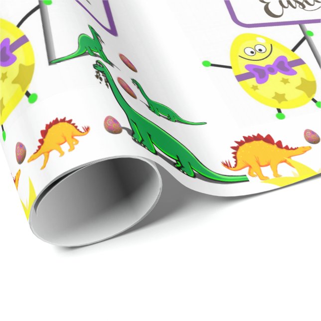 Papel De Presente Papel de enrolamento da páscoa (Ponta do rolo)