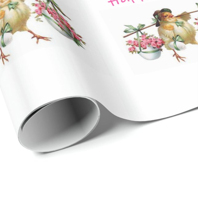 Papel De Presente Papel de enrolamento da páscoa (Ponta do rolo)