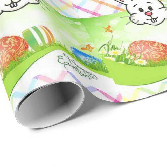 Papel De Presente Papel de enrolamento da páscoa (Ponta do rolo)