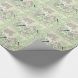 Papel De Presente Papel de enrolamento das lixeiras azuis