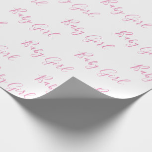 Papel De Presente Papel de enrolamento de Chás rosa para script da 