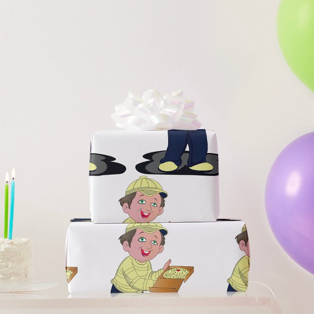 Papel De Presente Papel de enrolamento de Comida para o Garoto da Pi (Criador carregado)