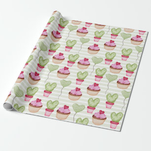 Papel De Presente Papel de enrolamento de cupcakes