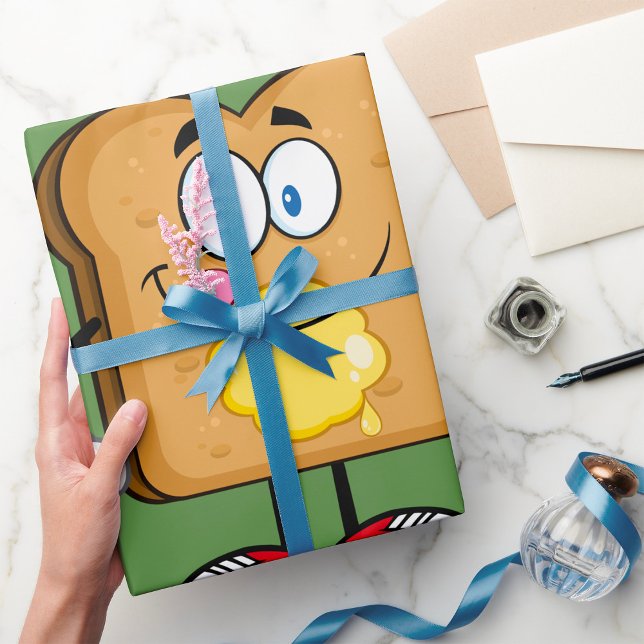 Papel De Presente Papel de enrolamento de face torrada (Criador carregado)