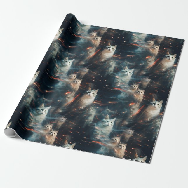 Papel De Presente Papel de enrolamento de feriados (Desenrolado)