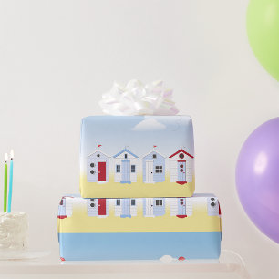 Papel De Presente Papel de enrolamento de huts de praia