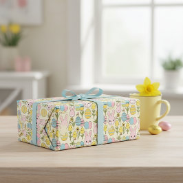 Papel De Presente Papel de enrolamento de Páscoas