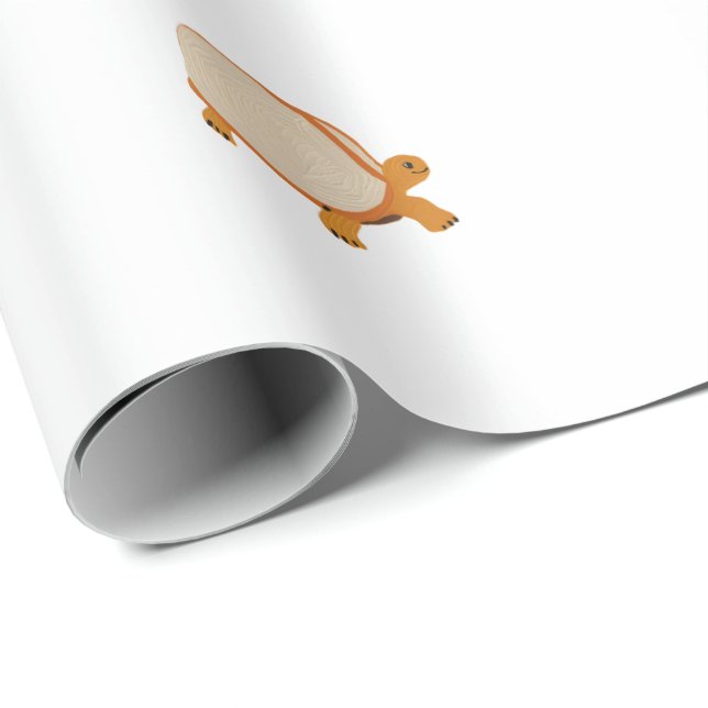 Papel De Presente Papel de enrolamento de tartarugas (Ponta do rolo)