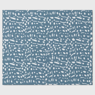 Papel De Presente Papel de enrolamento de tubarões de baleia