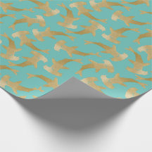 Papel de enrolamento de tubarões-martelo