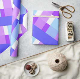 Papel De Presente Papel de enrolamento de Xadrezes de Buffalo Russo