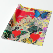 Papel de enrolamento do dia de os namorados