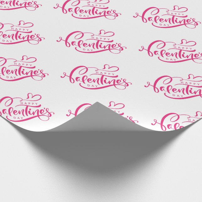 Papel De Presente Papel de enrolamento do dia de os namorados (Ponta)