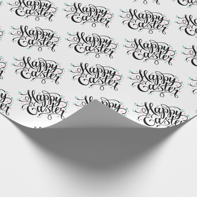 Papel De Presente Papel de enrolamento do felz pascoa (Ponta)