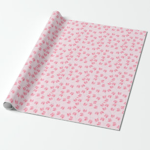 Papel De Presente Papel de enrolamento Lollipop rosa