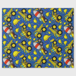 Papel De Presente Papel de enrolamento na zona de construção