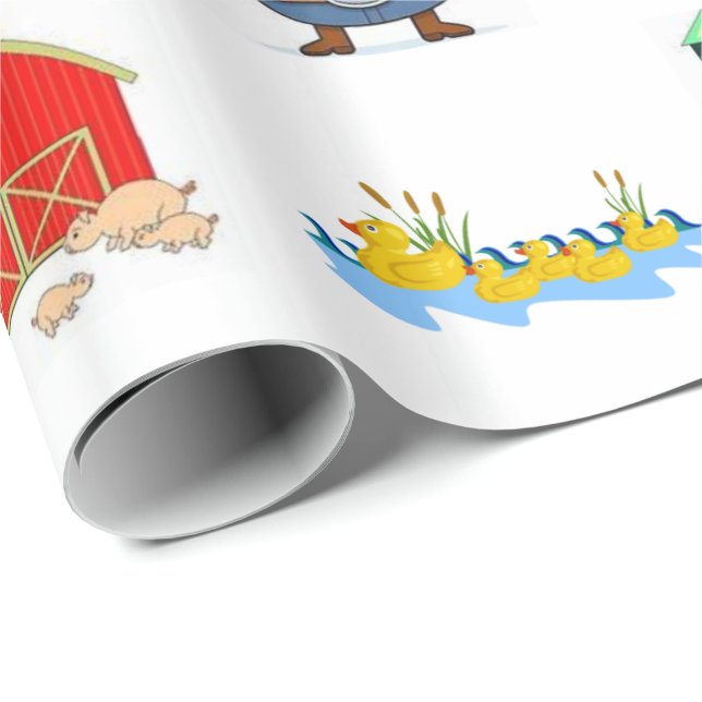 Papel De Presente Papel de enrolamento primavera (Ponta do rolo)