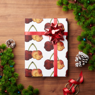 Papel De Presente Papel de enrolar cerejeira muito doce