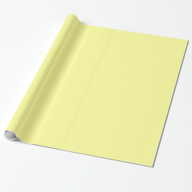 Papel De Presente Papel de envolvimento amarelo contínuo (Desenrolado)