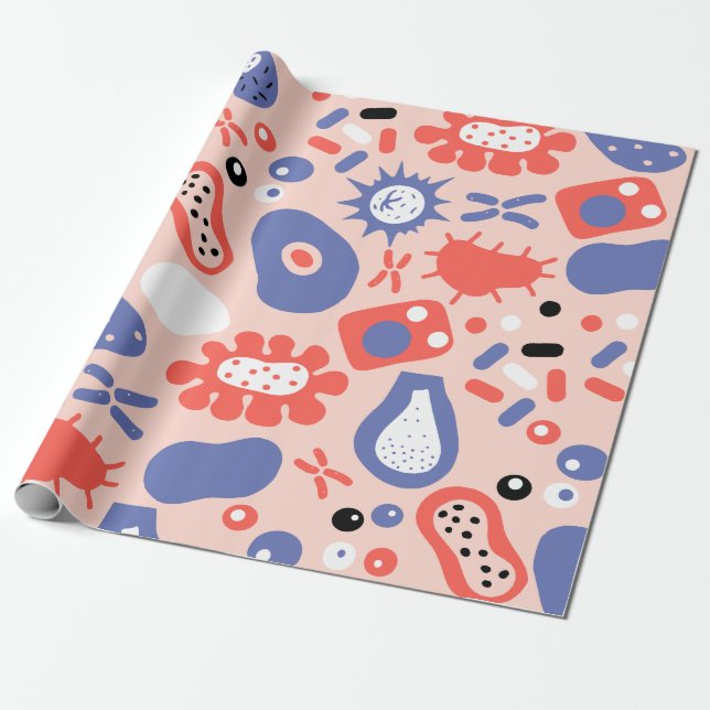 Papel De Presente Papel de Envolvimento de Professores de Biologia (Desenrolado)