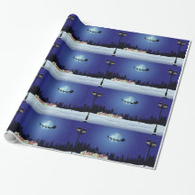 Papel de envolvimento do Natal