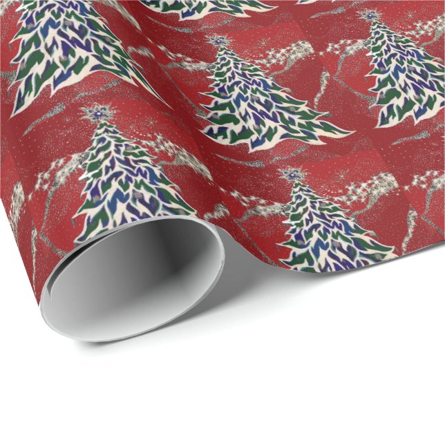 Papel De Presente Papel de envolvimento do Natal (Ponta do rolo)