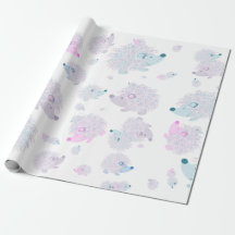 Papel de envolvimento do ouriço