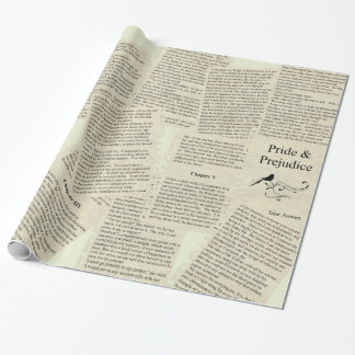 Papel De Presente Papel de envolvimento do vintage