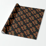 Papel De Presente Papel de envolvimento feliz de Thanksgivukkah<br><div class="desc">É "o papel de papel de embrulho muito engraçado de Thanksgivukkah feliz". Aquele é direito… este ano, quedas de Hanukkah na acção de graças! Qual, de acordo com uma análise dos calendários judaicos e gregorianos, não acontecerá outra vez por mais de 75.000 anos!! Comemore esta ocorrência rara da uma vez...</div>