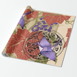 Papel De Presente Papel de envolvimento JAPONÊS da COLAGEM do TESTE