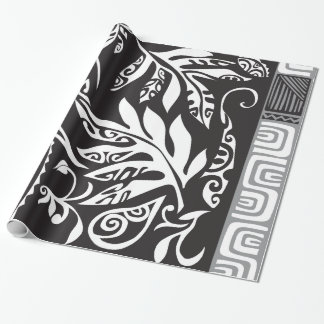 Papel De Presente Papel de envolvimento lustroso de Tatou, 30" x6