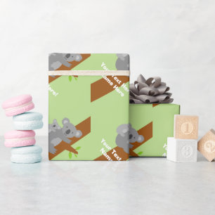 Papel De Presente Papel de envolvimento neutro bonito do chá de