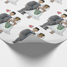 Papel De Presente Papel de envolvimento Wedding