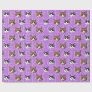 Papel De Presente Papel de Moldagem Clarence+Neko