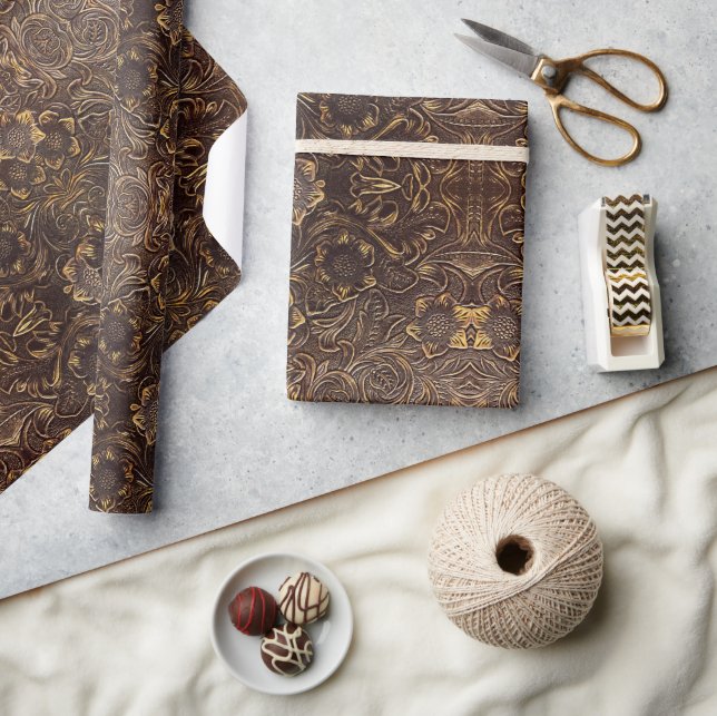 Papel De Presente Papel de moldagem de couro (Artesanato)