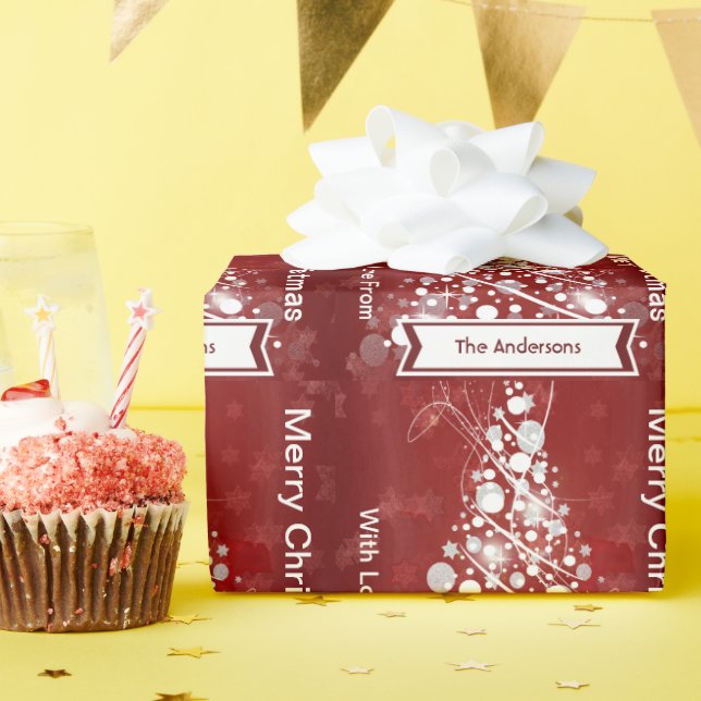 Papel De Presente Papel de moldagem de férias personalizado (Festa de aniversário)