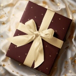 Papel De Presente Papel de moldagem de moldagem de moldagem de prese<br><div class="desc">Iniciais personalizadas, personalizadas, elegantes, ouros de monograma amarelo em papel de embrulho de chocolate castanho escuro, qualidade superior, papel de embrulho de presente. Basta digitar as iniciais/monogramas da pessoa para quem este plástico de presentes serve, para fazer este papel de embrulho de uma espécie, e o seu presente é realmente...</div>