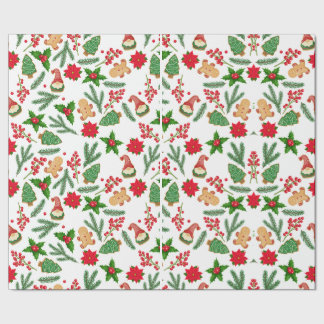 Papel De Presente Papel de moldagem de Natal
